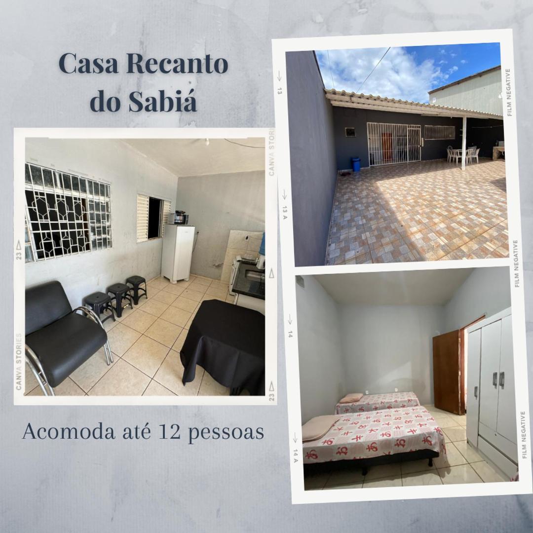 Casas De Temporadas - Hotel Recanto Do Sossego Uberlândia Exteriör bild
