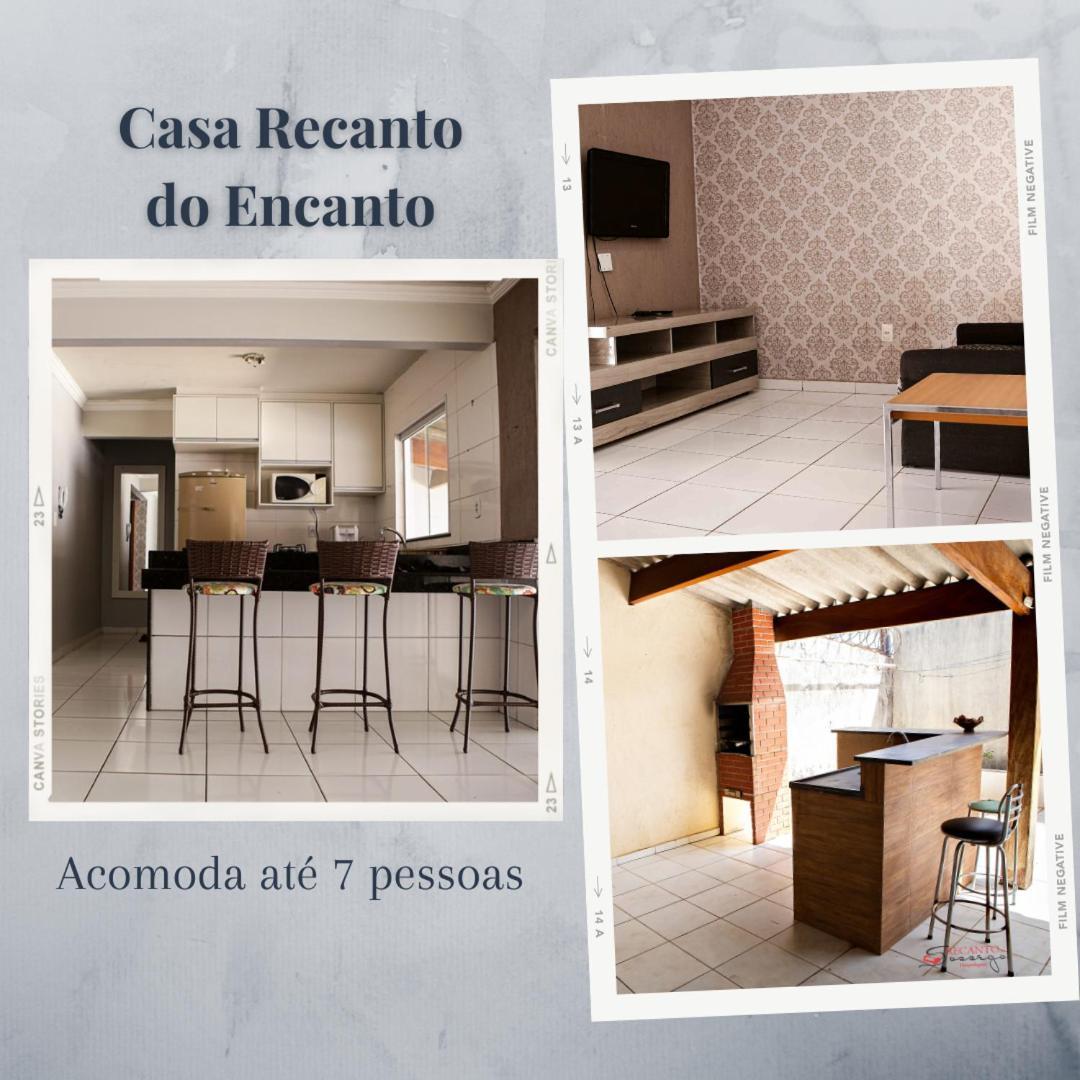 Casas De Temporadas - Hotel Recanto Do Sossego Uberlândia Exteriör bild