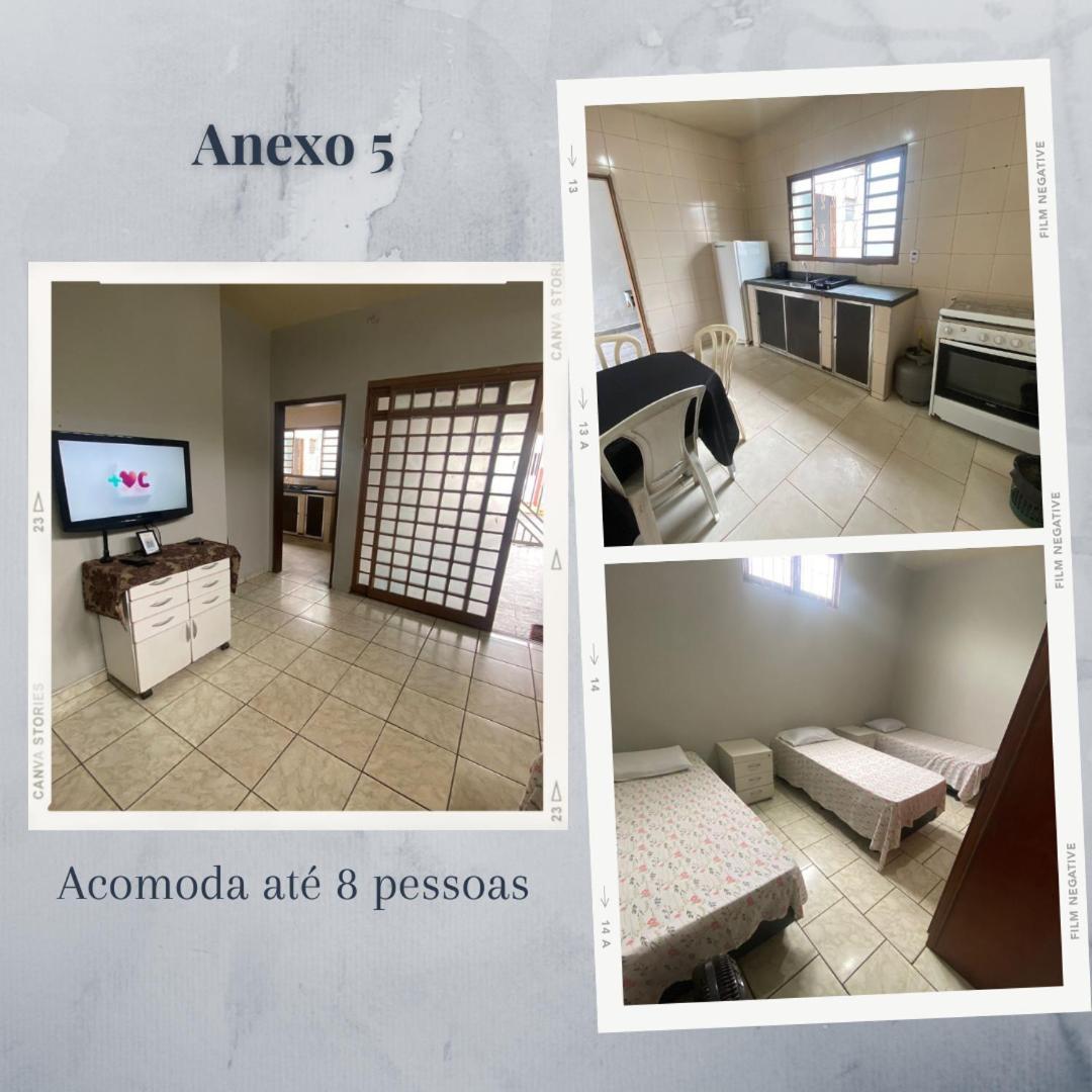 Casas De Temporadas - Hotel Recanto Do Sossego Uberlândia Exteriör bild